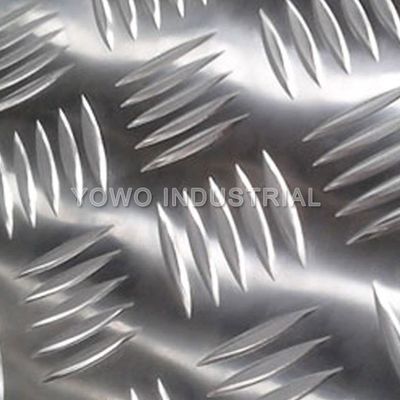Mill Finish 20mm 1500*3000mm Aluminum Embossed Sheets For Bus