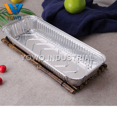 Heavy Duty 540ml 1000ml Disposable Aluminum Foil Food Containers