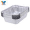 0.06mm 245ml Disposable Aluminum Foil Food Containers