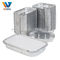 Silver 1lb 175*110*40mm Aluminum Freezer Containers