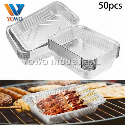 205*110*55mm 1.5lb Disposable Aluminum Foil Food Containers